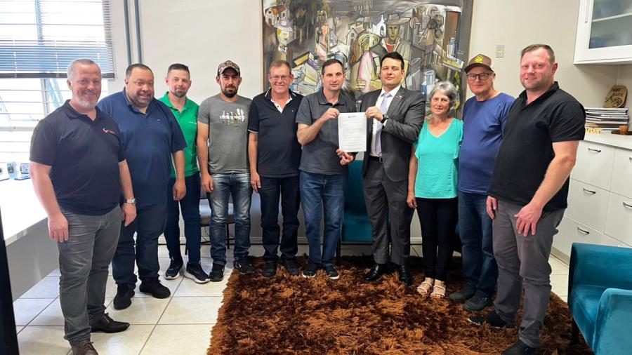 Na prefeitura de Morro Reuter