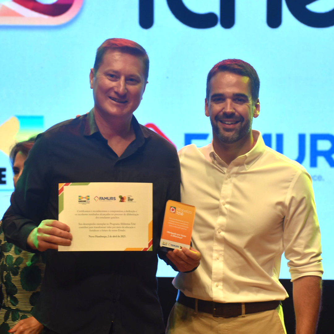 Nérison com o governador