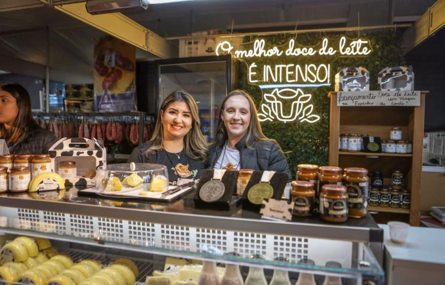 O doce de leite com raspas de limão do estande 268 é sucesso de vendas