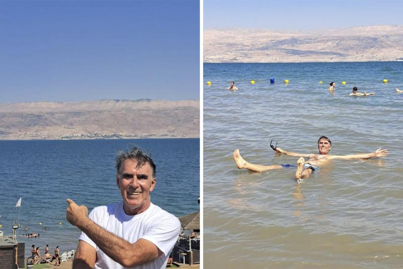 O Mar Morto perde 1 metro de sua água por ano todo ano