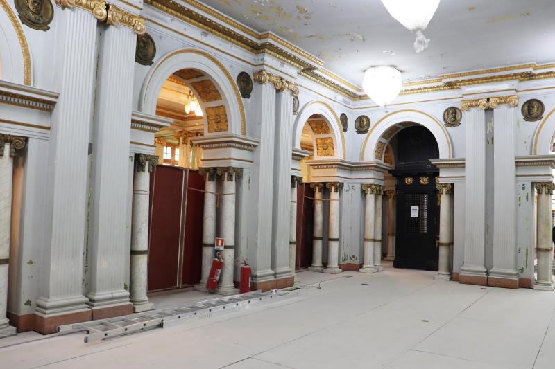Obras de restauração da Biblioteca Pública do Estado focam na acessibilidade e na climatização