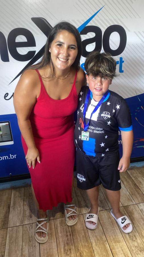 Oliver recebeu a medalha de Craque do Campeonato