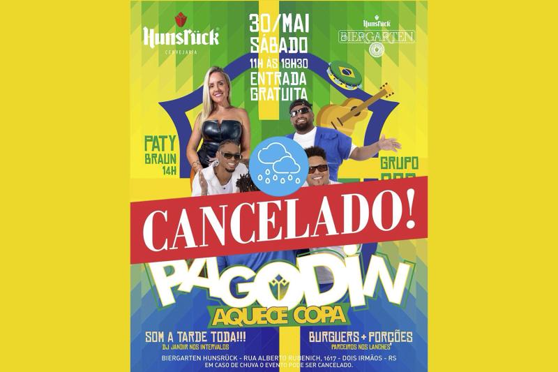 Pagodin no Biergarten cancelado
