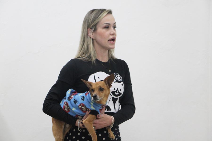 Palestra ensinou valores de cuidado com os animais