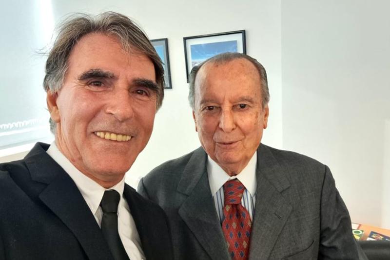 Parabéns ao doutor Jair Soares que completou 90 anos em grande lucidez