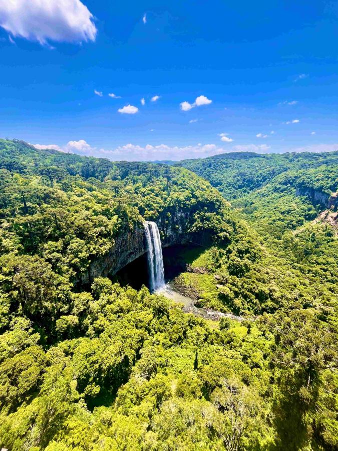Parque do Caracol é ainda mais bonito durante o verão (Foto: Divulgação)