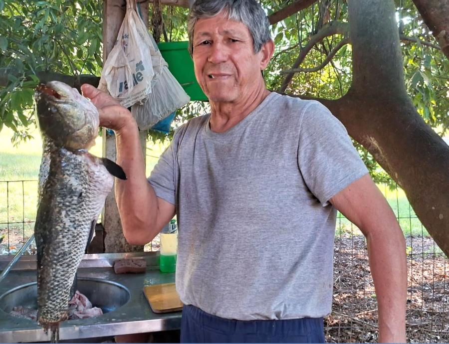 Pedro da Rosa, de 73 anos, foi visto pela última vez na manhã de quinta-feira, quando saiu para trabalhar nas suas terras (Foto: Arquivo Pessoal)