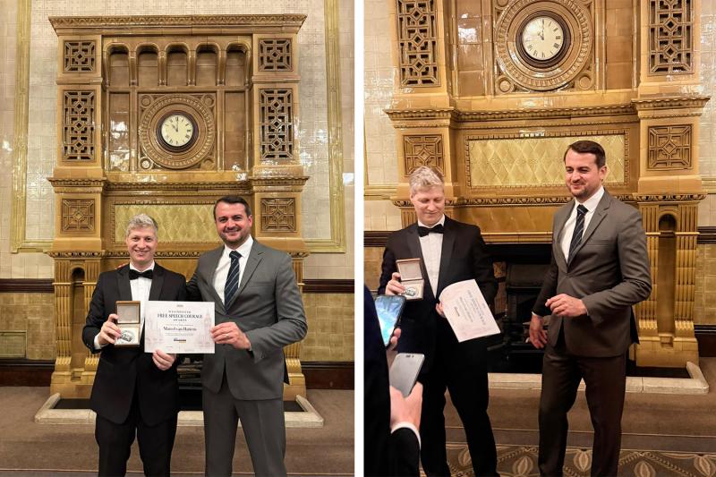 Prefeito Jerri acompanha premiação internacional do deputado Marcel em Londres