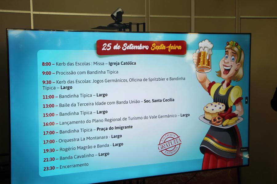 Programação oficial foi divulgada
