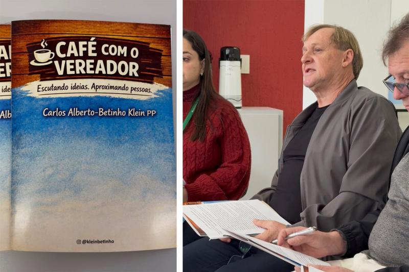 Projeto “Café com o Vereador” é lançado por Carlos Alberto Klein