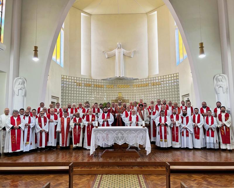 Retiro do Clero da Diocese de Novo Hamburgo reúne padres da região