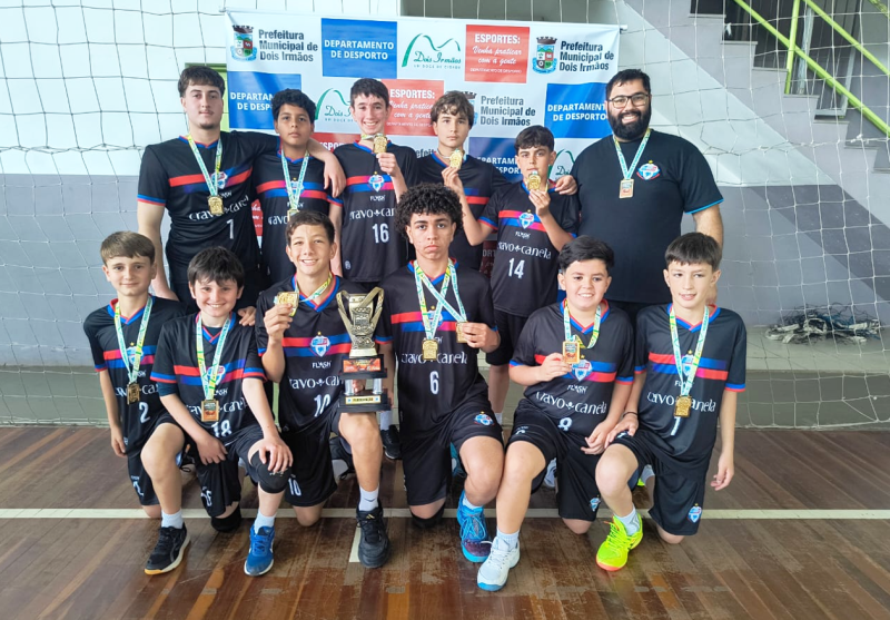 Rolante Sports conquista títulos no Torneio Aberto de Voleibol para Menores