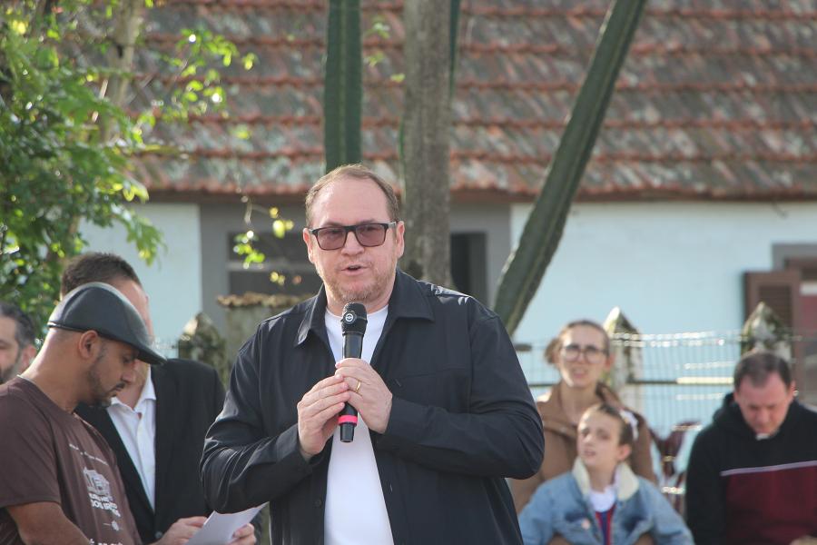 Secretário estadual André Kryszczun