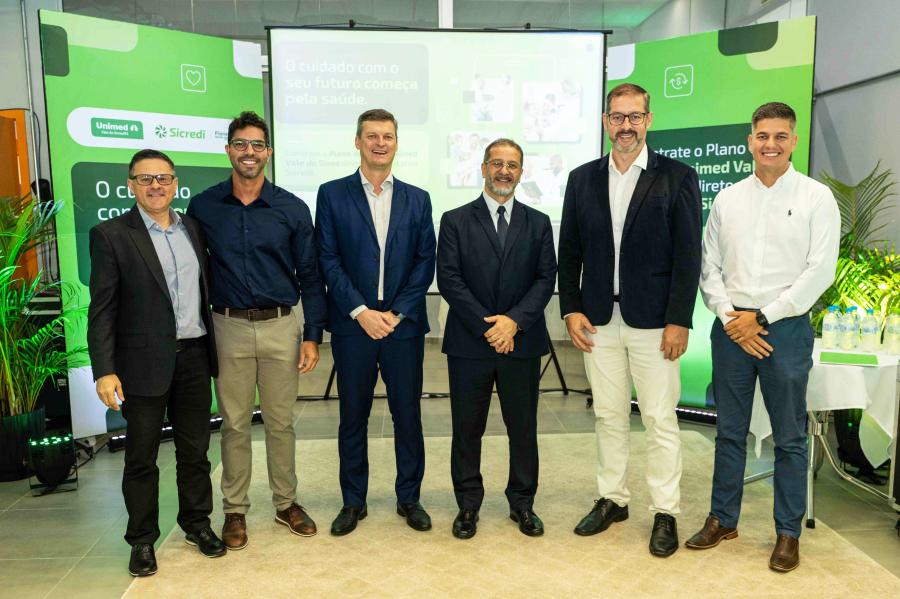 Solon Stahl, Orlando Sousa, Luiz Wazlawick, Ronaldo Liota, Tiago Schmidt e Thiago Rossoni