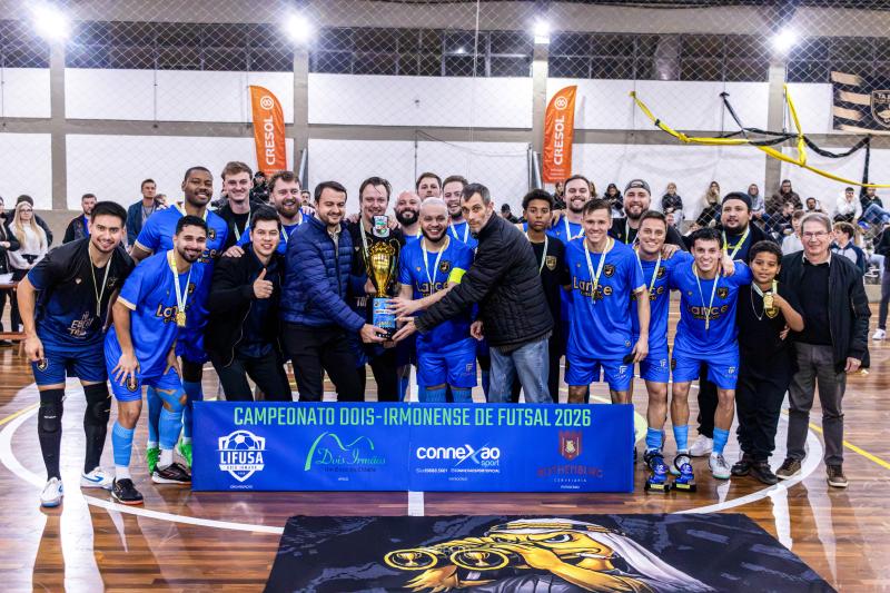 Tá Eaí conquista a Série Prata do Municipal de Futsal de Dois Irmãos