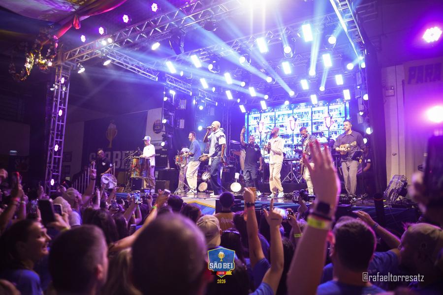 Turma do Pagode foi a grande atração da Saideira