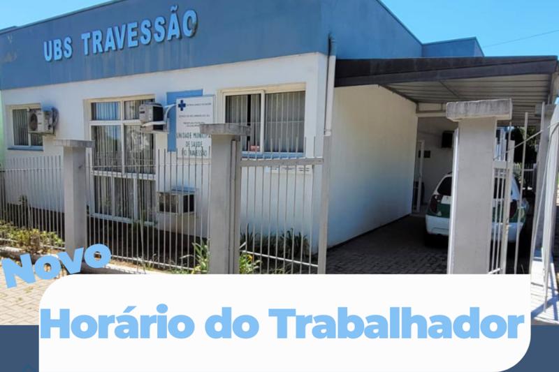 Unidade de Saúde do Travessão muda dia do Horário do Trabalhador