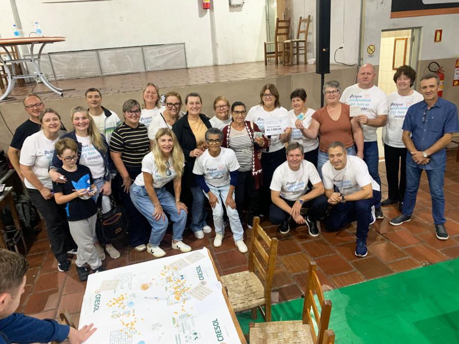 Voluntários da Associação realizaram mais uma grande ação